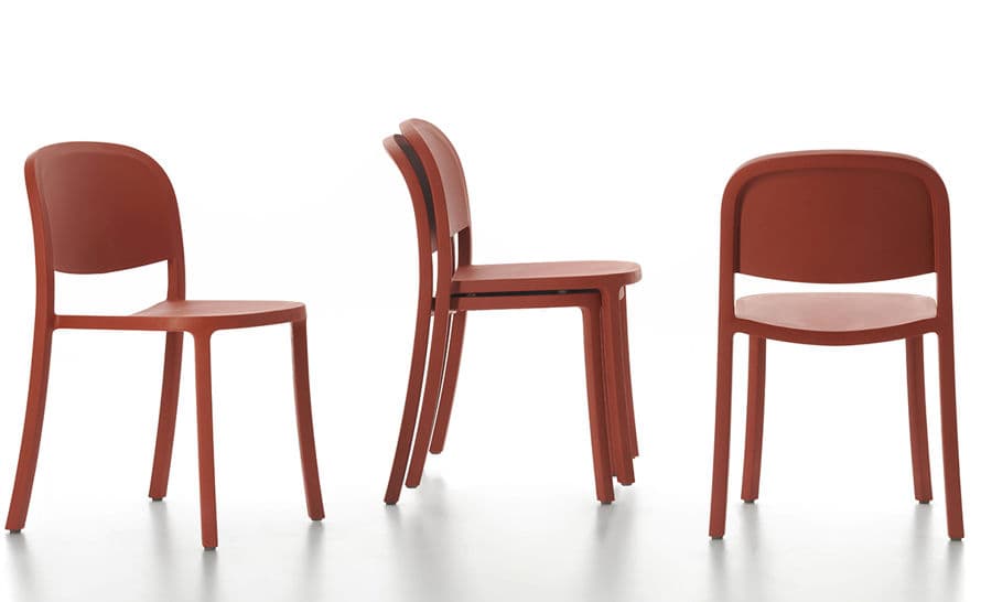 1 inch reclaimed stacking chair