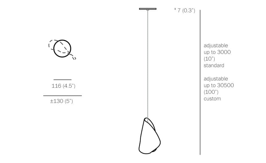 bocci 21.1 single pendant light