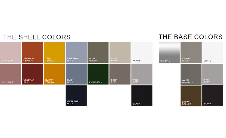 3 leg ant chair color