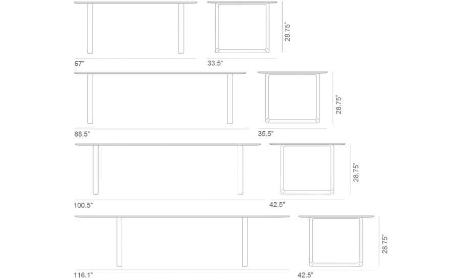 70/70 table
