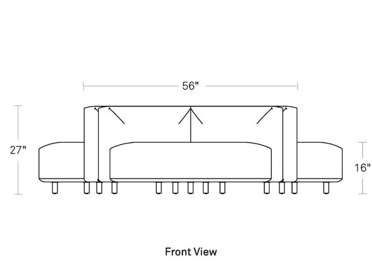 9 yard outdoor wide corner cluster