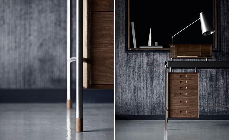 aj52 society table by arne jacobsen for carl hansen & son