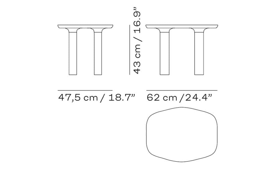 Analog Side Table