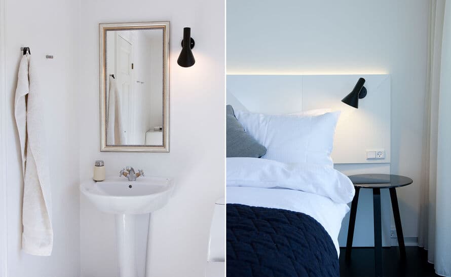 arne jacobsen wall lamp