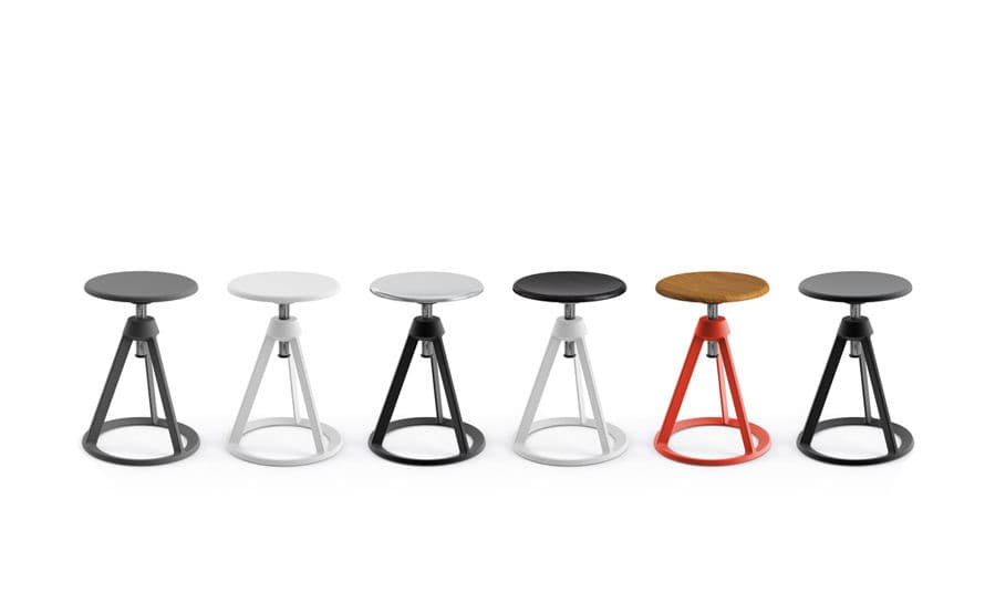 barber & osgerby piton adjustable stool