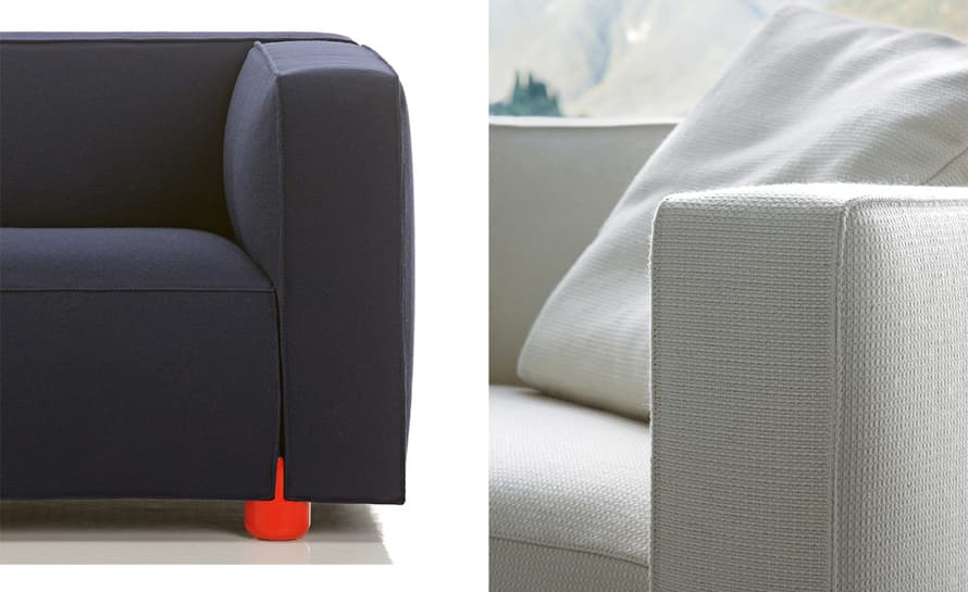 barber osgerby two-seat sofa