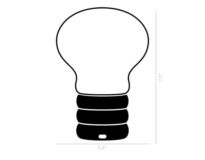B.Bulb Portable Table Lamp