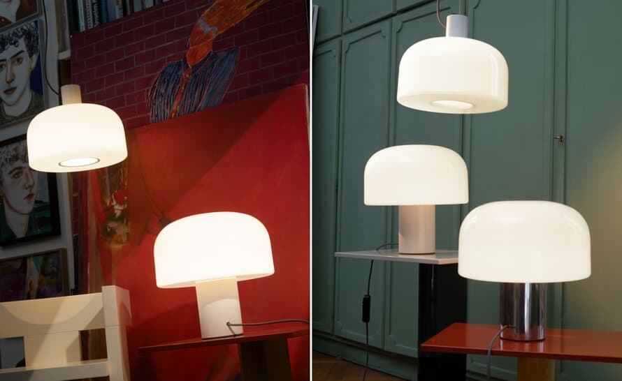Bellhop Glass Table Lamp