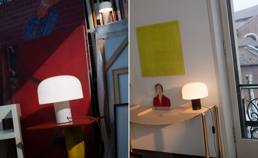 Bellhop Glass Table Lamp