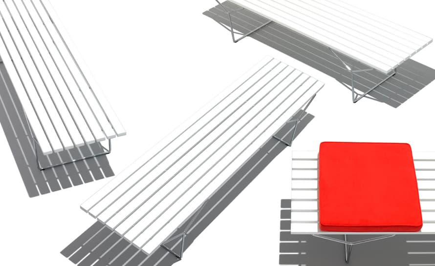 bertoia bench