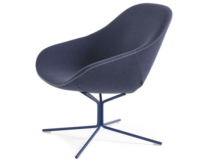 beso lounge chair with star base