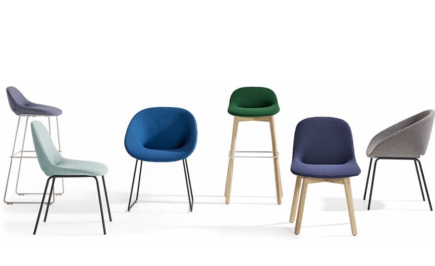 beso sled base armchair