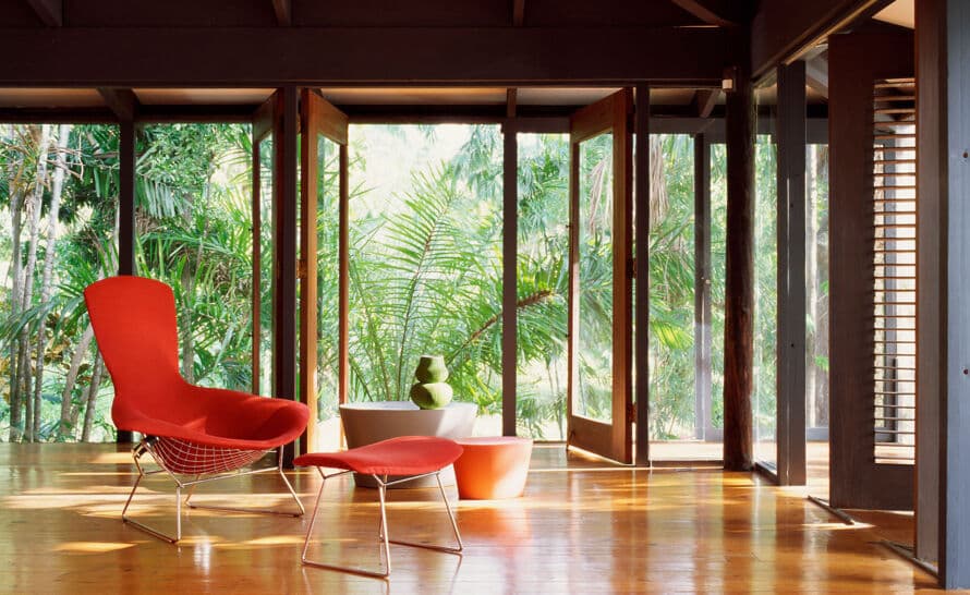 bird chair with no ottoman