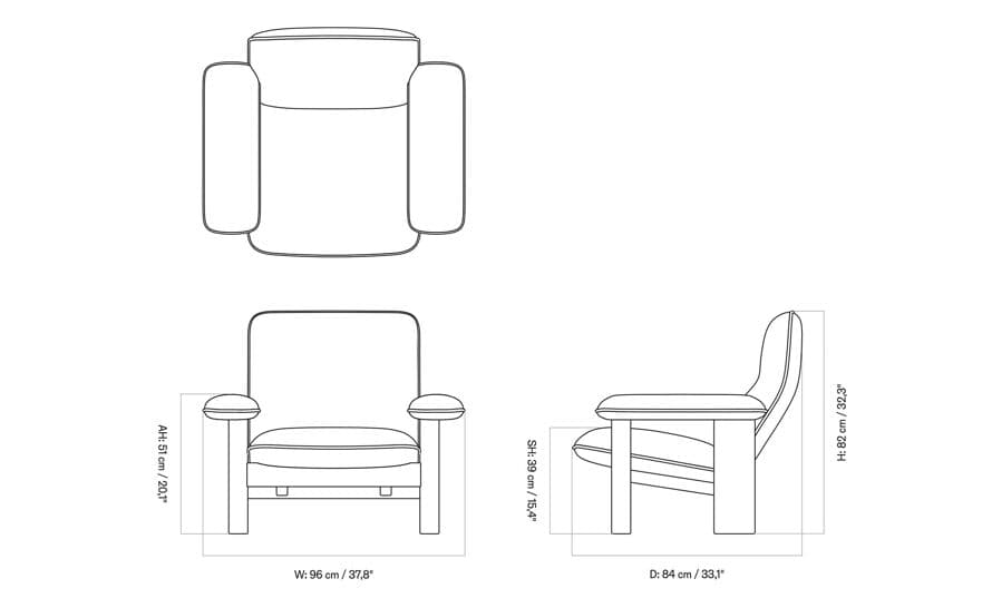 Brasilia Lounge Chair