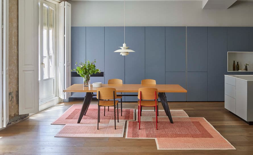 canevas geo rug