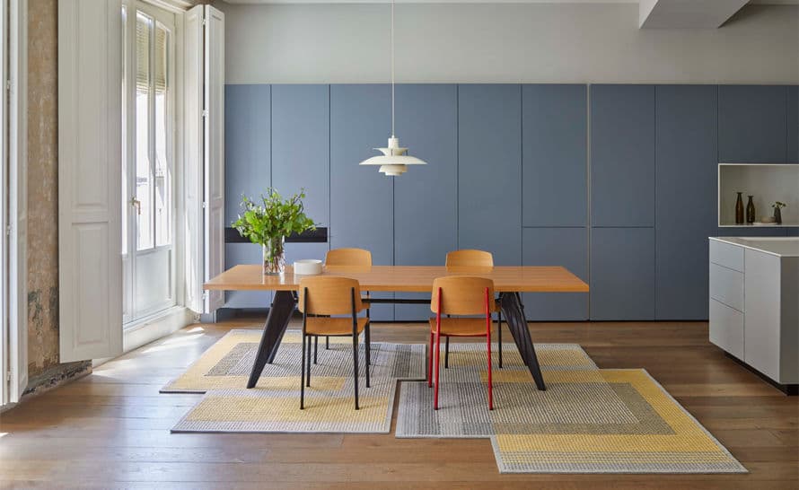 canevas geo rug