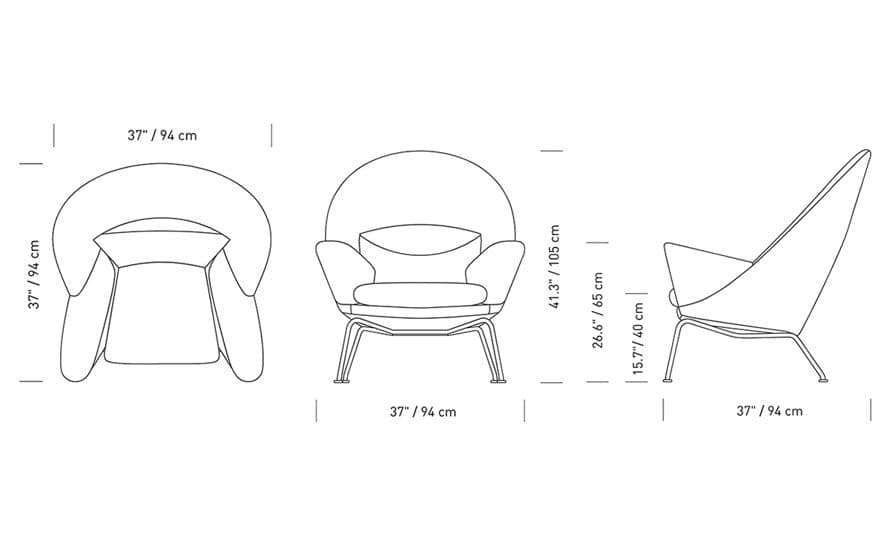 ch468 oculus lounge chair