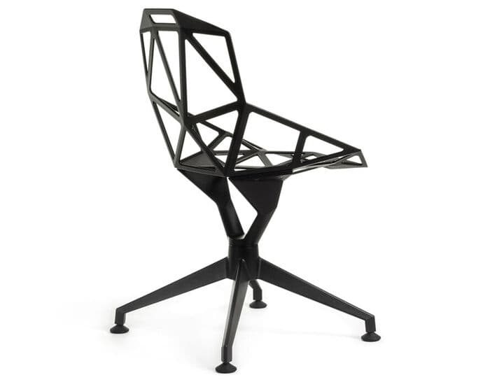 magis chair one with 4 star base