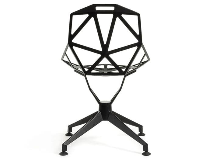 magis chair one with 4 star base