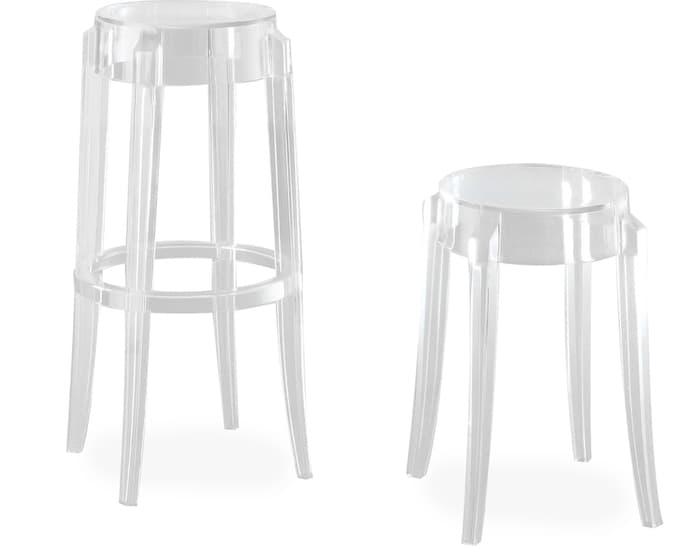 charles ghost stool 2 pack