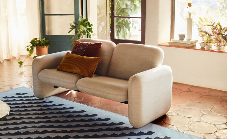 ray wilkes chiclet chair