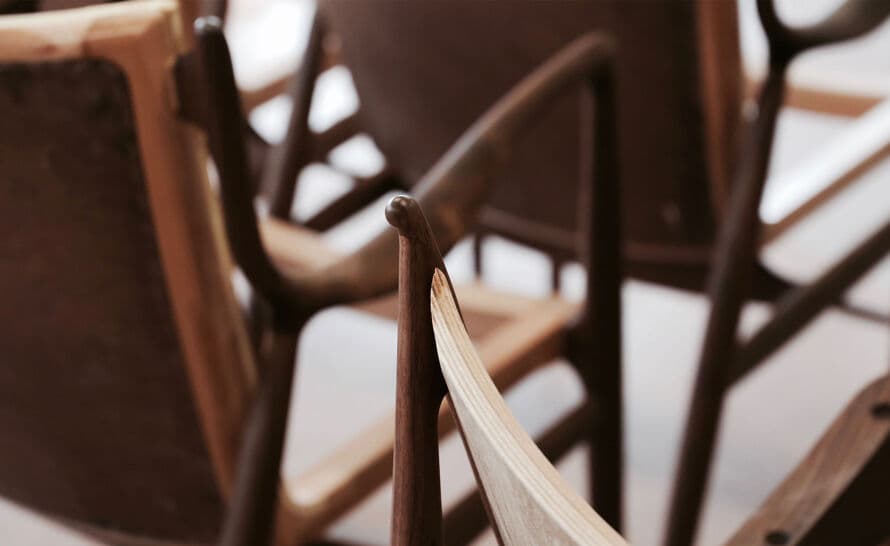 Finn Juhl Chieftain Footstool