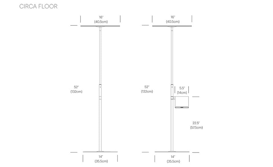 circa led floor lamp