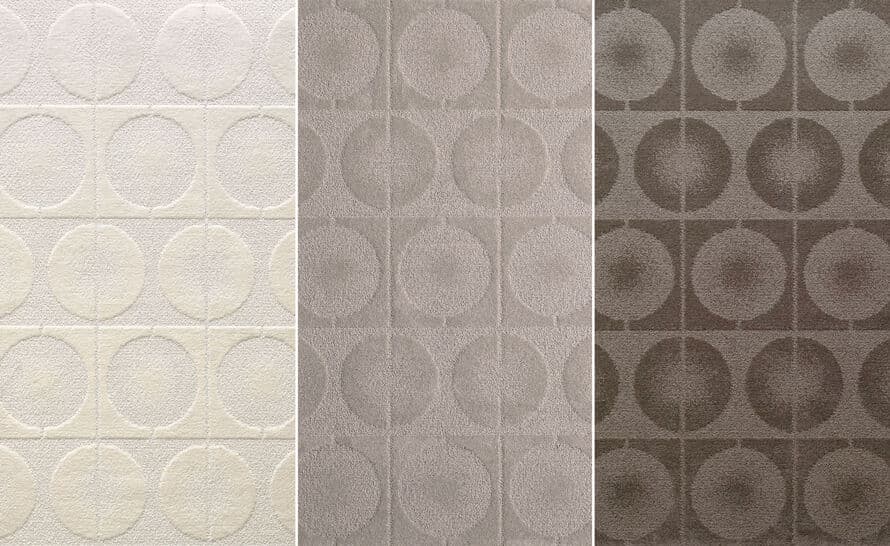 Circle Rug Undyed