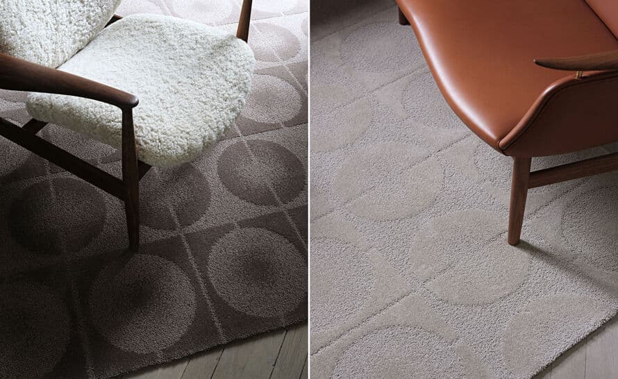 Circle Rug Undyed