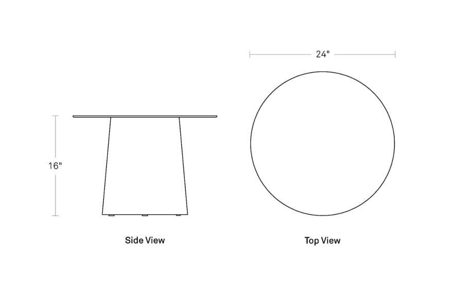 circula low side table