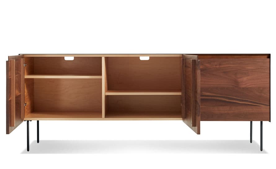 clad 3 door credenza