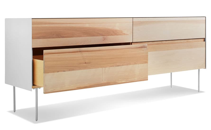 clad 4 drawer dresser