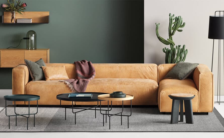 cleon medium+ sectional sofa