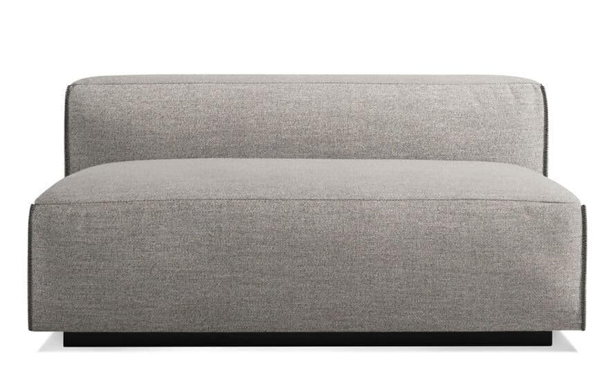 cleon armless sofa