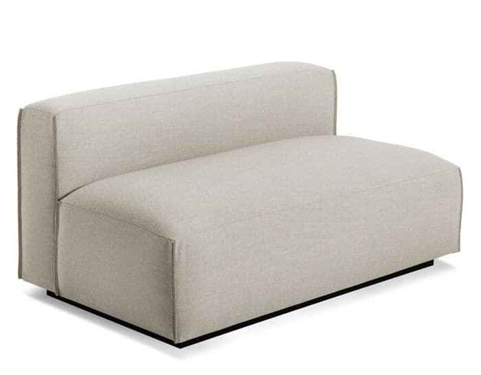 cleon armless sofa