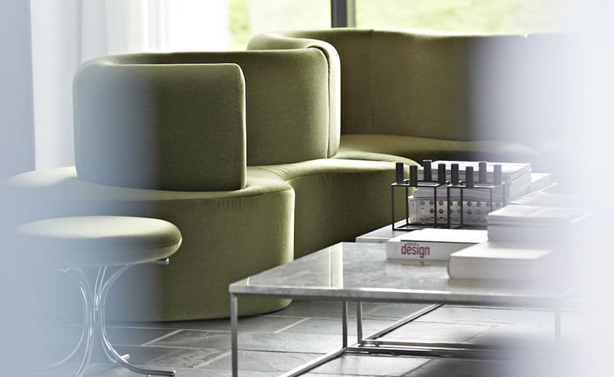 panton cloverleaf 3 unit sofa