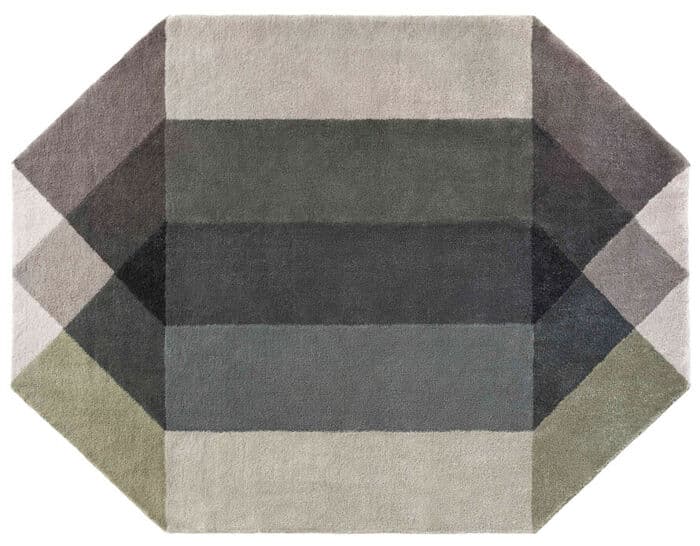 diamond rug hand tufted