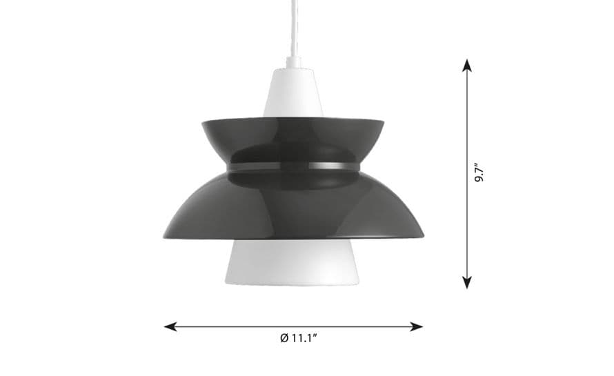 doo-wop suspension lamp