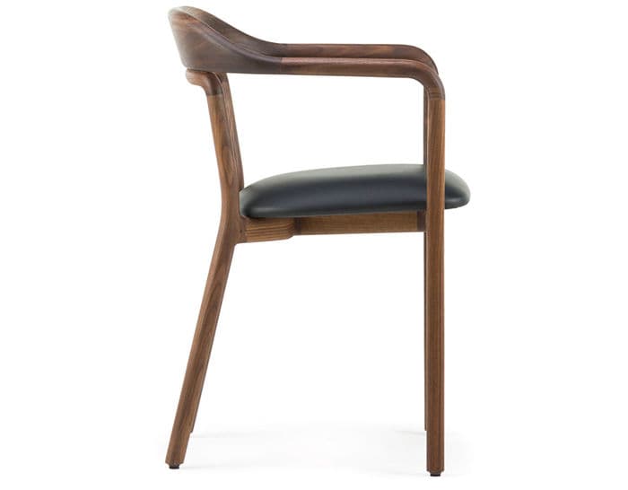 duet chair with upholstered seat 753s