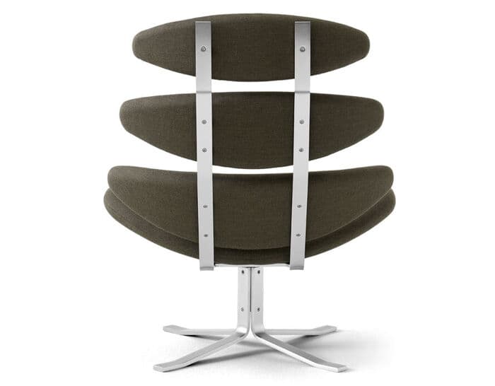 poul volther ej5 corona metal frame chair