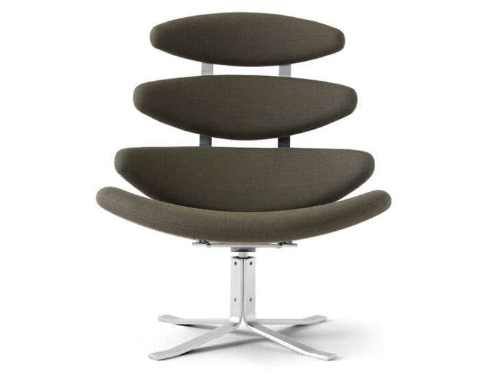 poul volther ej5 corona metal frame chair