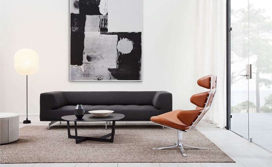 poul volther ej5 corona metal frame chair