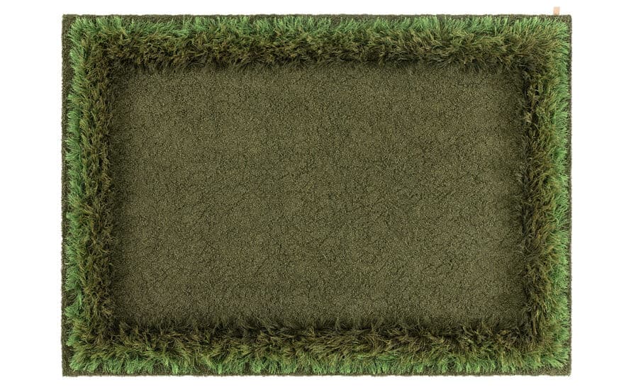 Feather Tufted Rug
