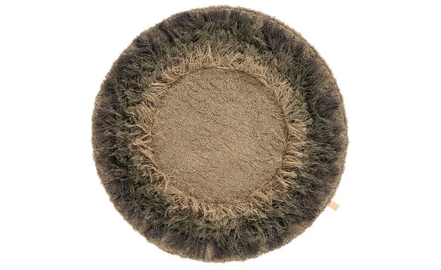 Feather Tufted Rug