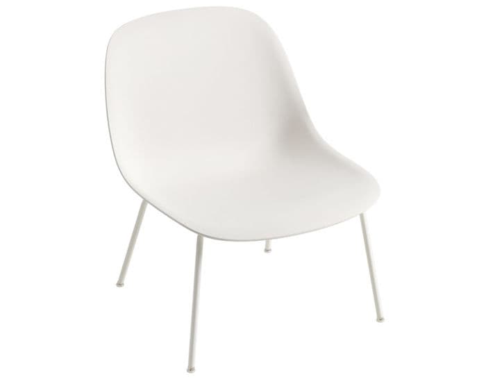 fiber lounge chair with tube base
