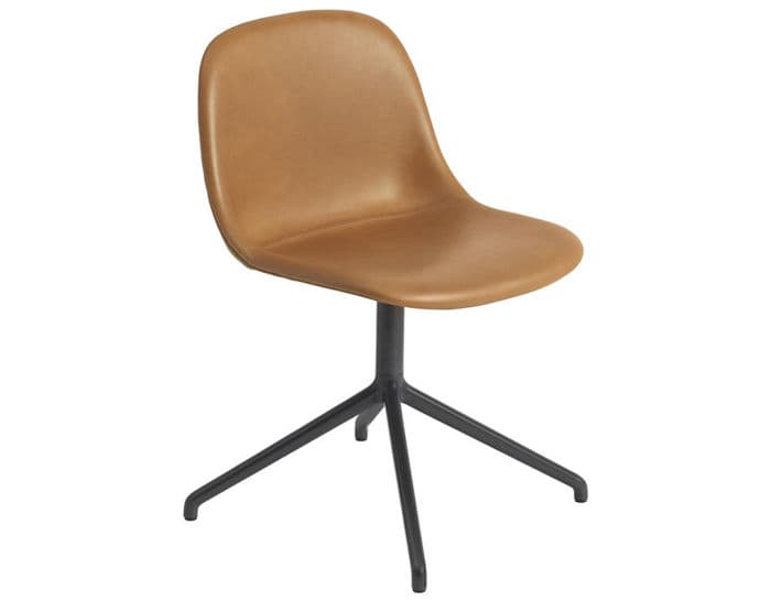fiber side chair with swivel base