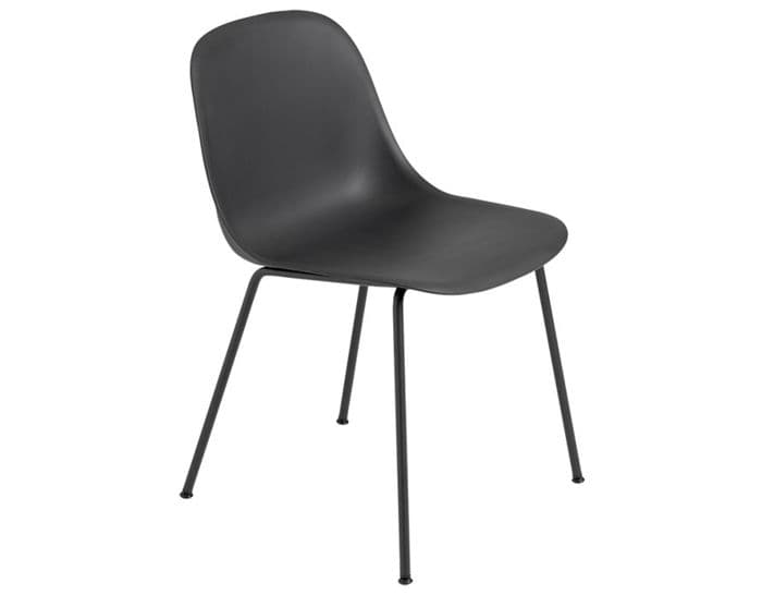 fiber side chair with tube base