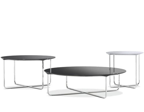 flint 80 round coffee table