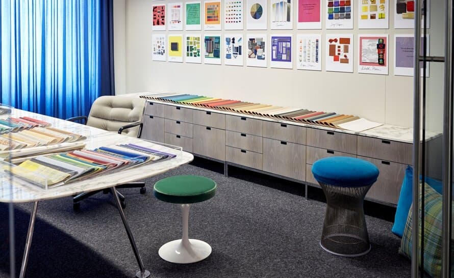 florence knoll 2 position credenza