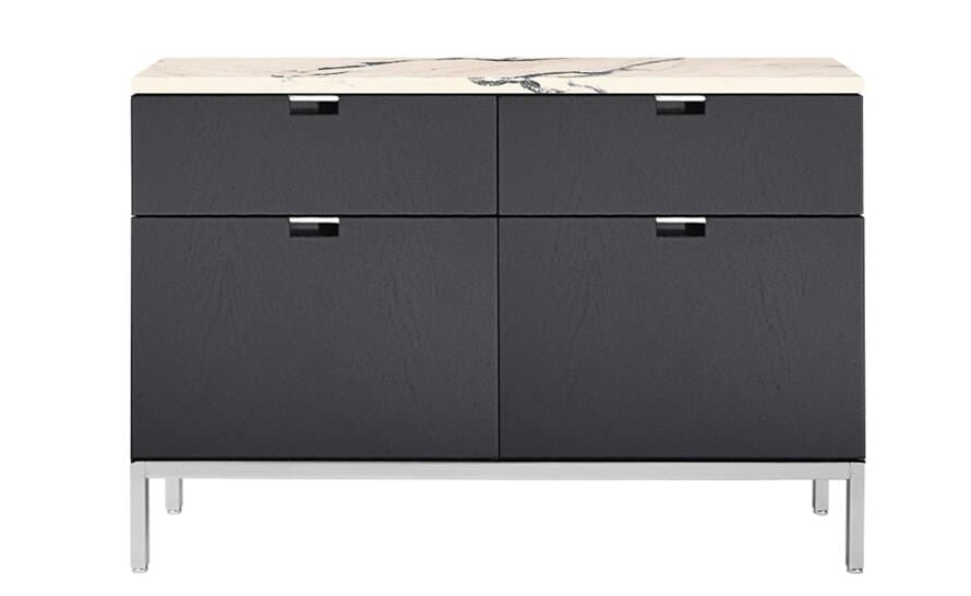 florence knoll 2 position credenza